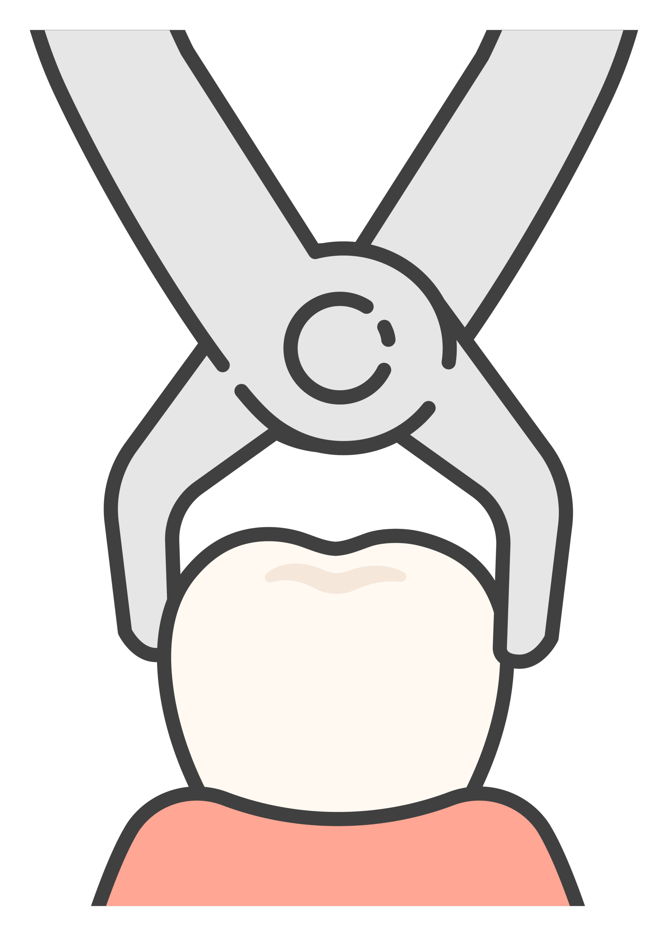 抜歯のイラスト