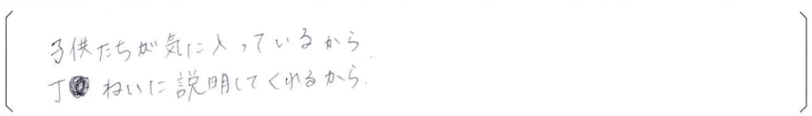 【はる歯科アンケート回答】