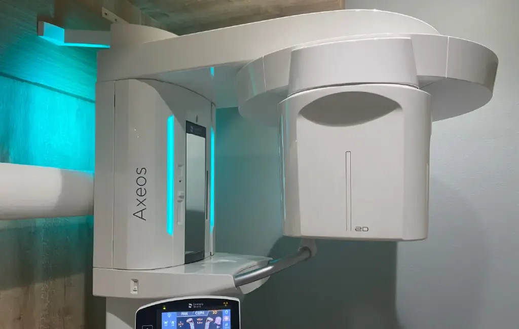 歯科用CT撮影機の写真