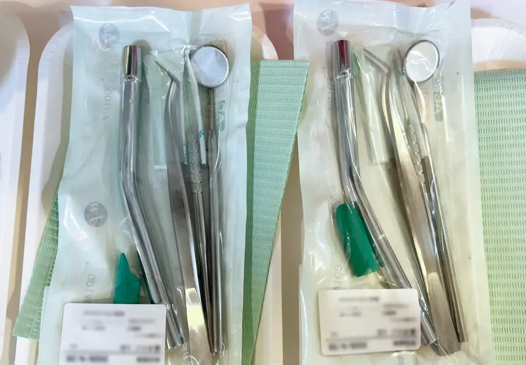 はる歯科の洗浄・滅菌管理イメージ